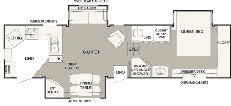 NuWa Industries, Inc. - manufactures fifth-wheel Recreational Vehicles 2005 Hitchhiker 5th Wheel Floor Plans