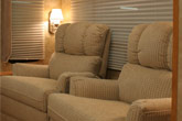 Recliners in Rear