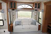 Rear sofa