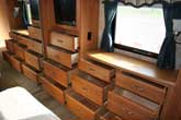 Dresser open